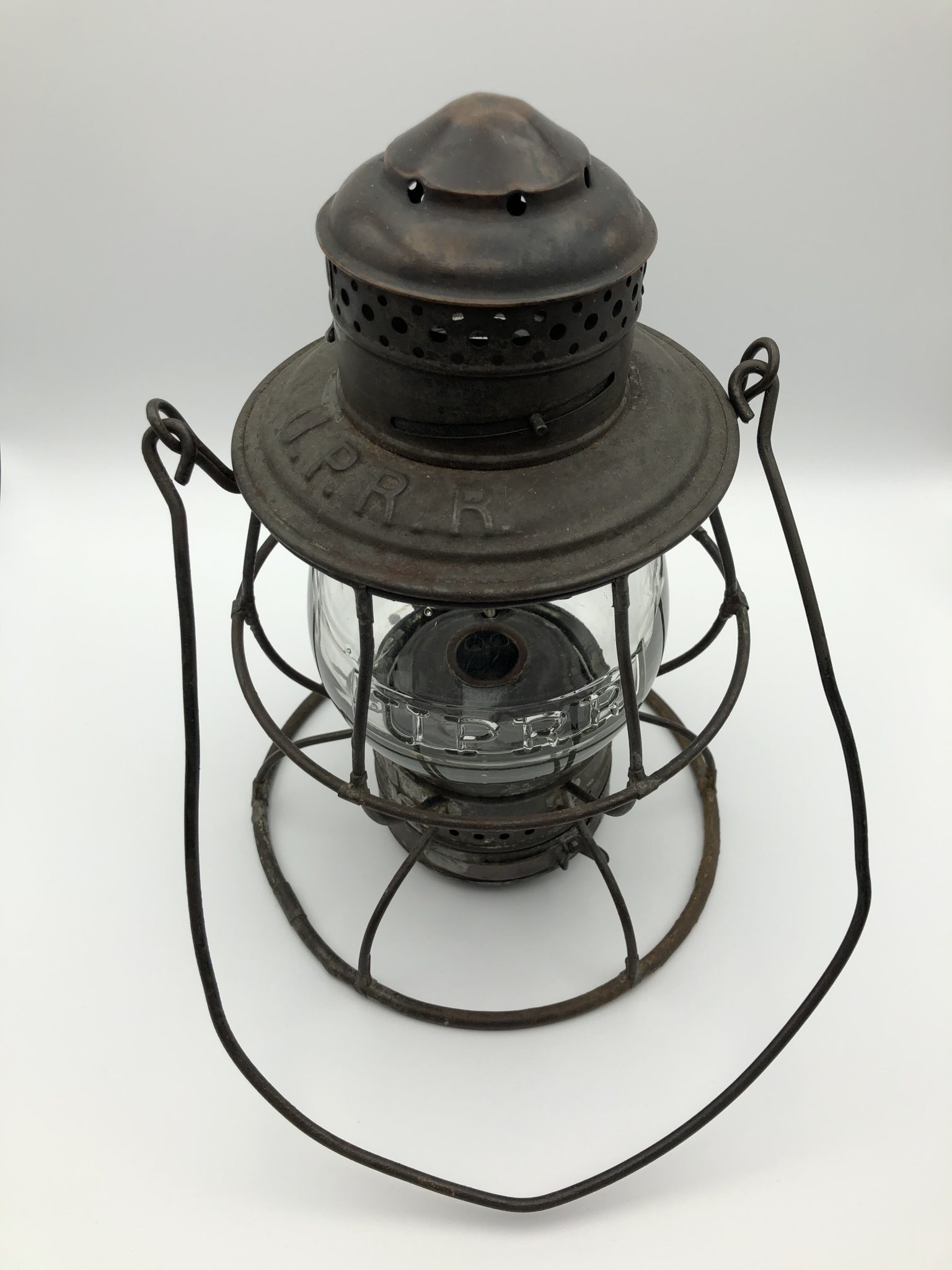 UPRR Brasstop Railroad Lantern