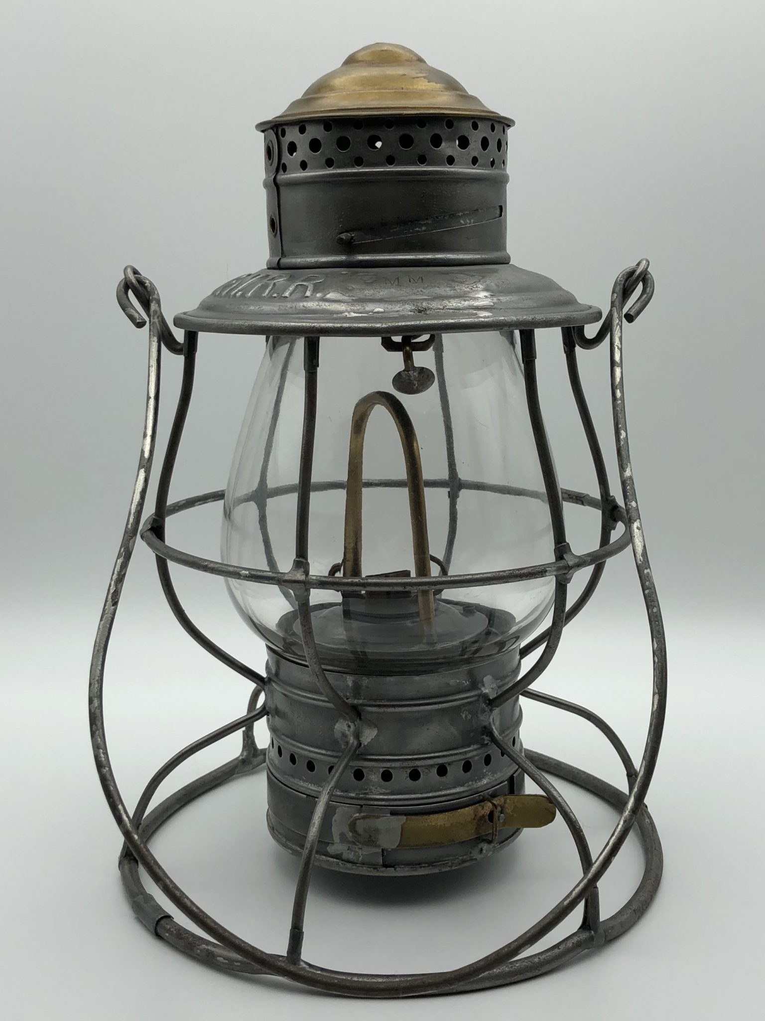 u&nrr railroad lantern-utah and northern railroad-utah railroad antique-railroadiana