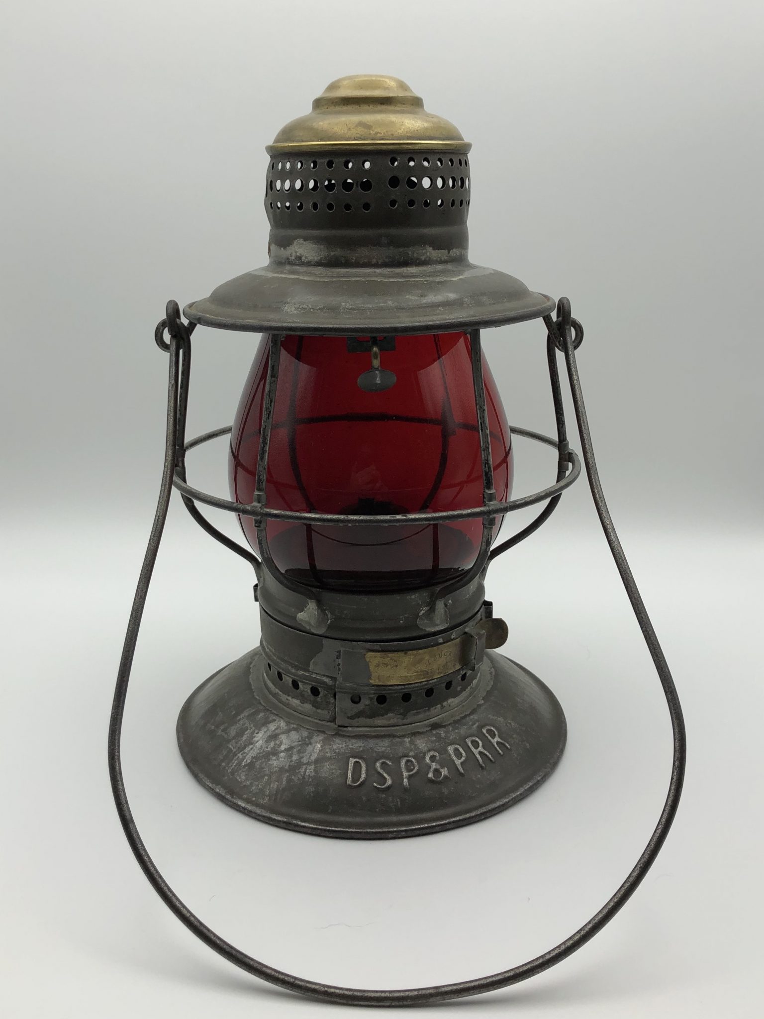 DSP&PRR Railroad Lantern