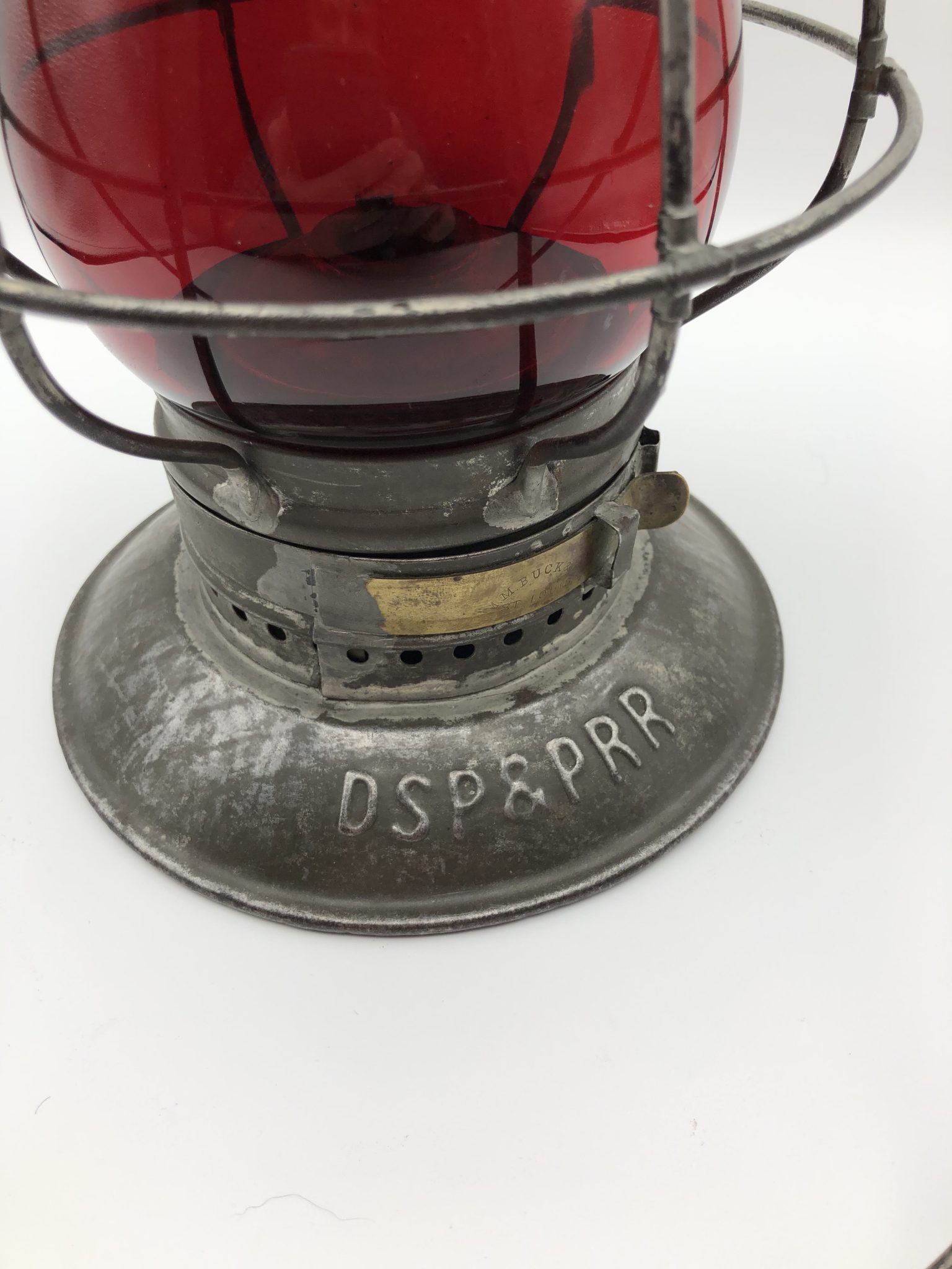 DSP&PRR Railroad Lantern