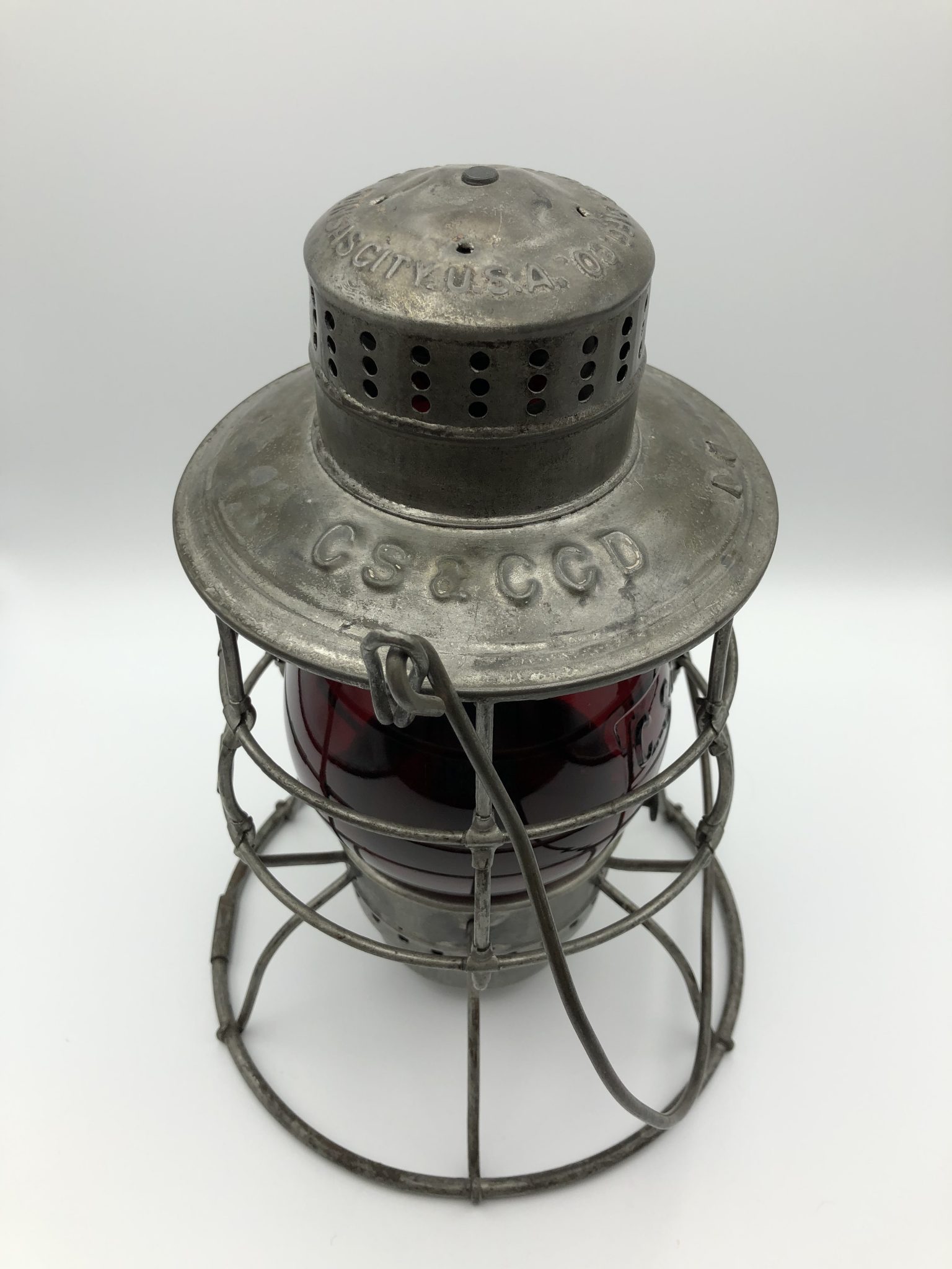 CS&CCD Railroad Lantern