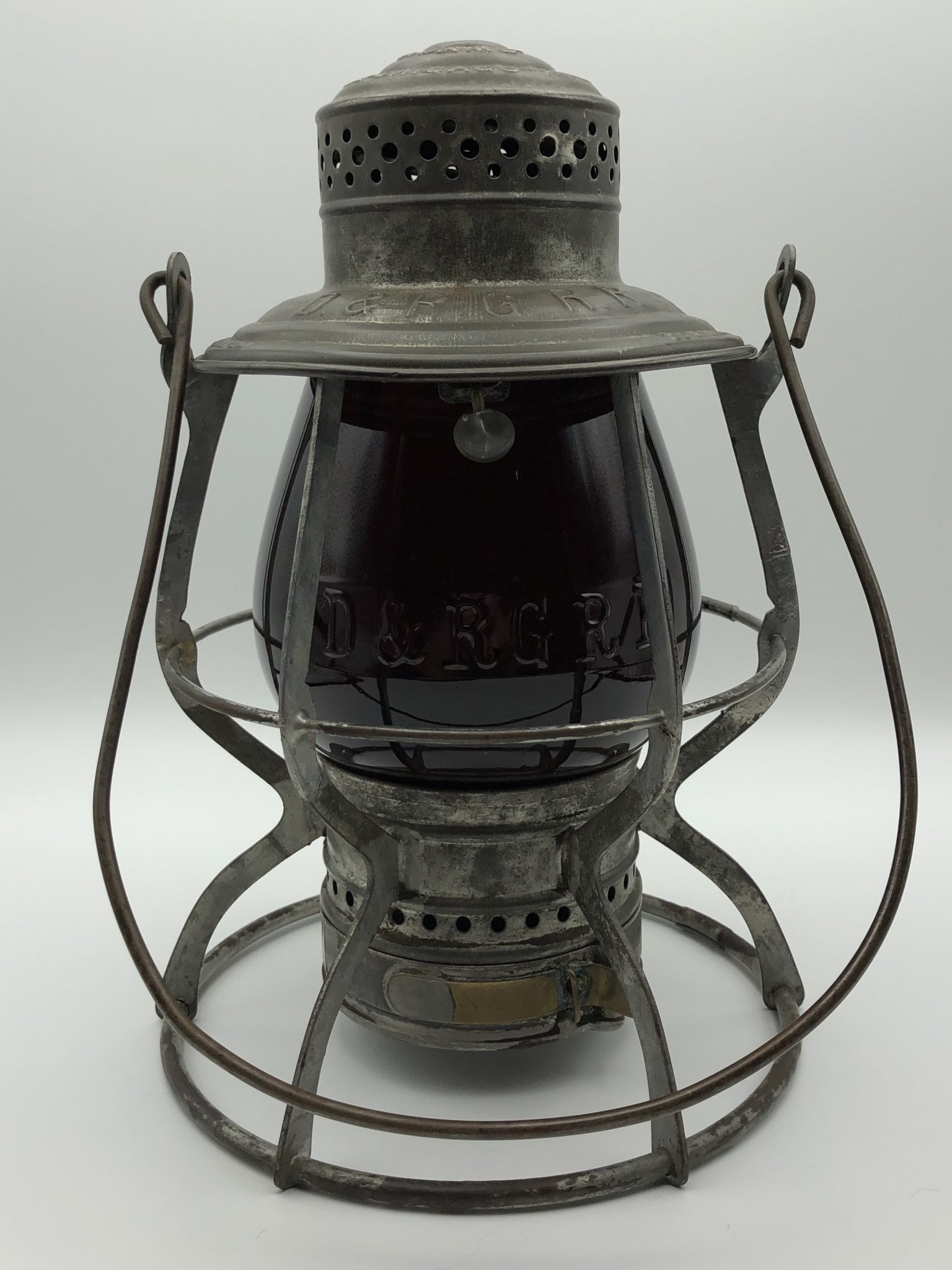 D&RGRR Railroad Lantern