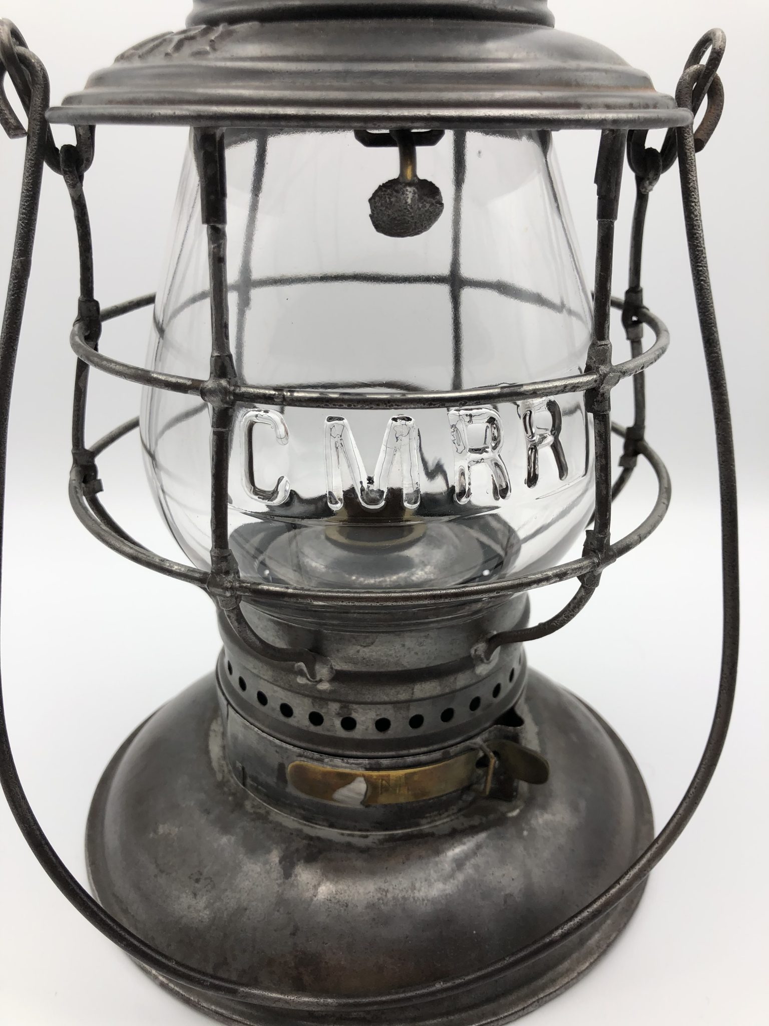CMRy Brasstop Railroad Lantern
