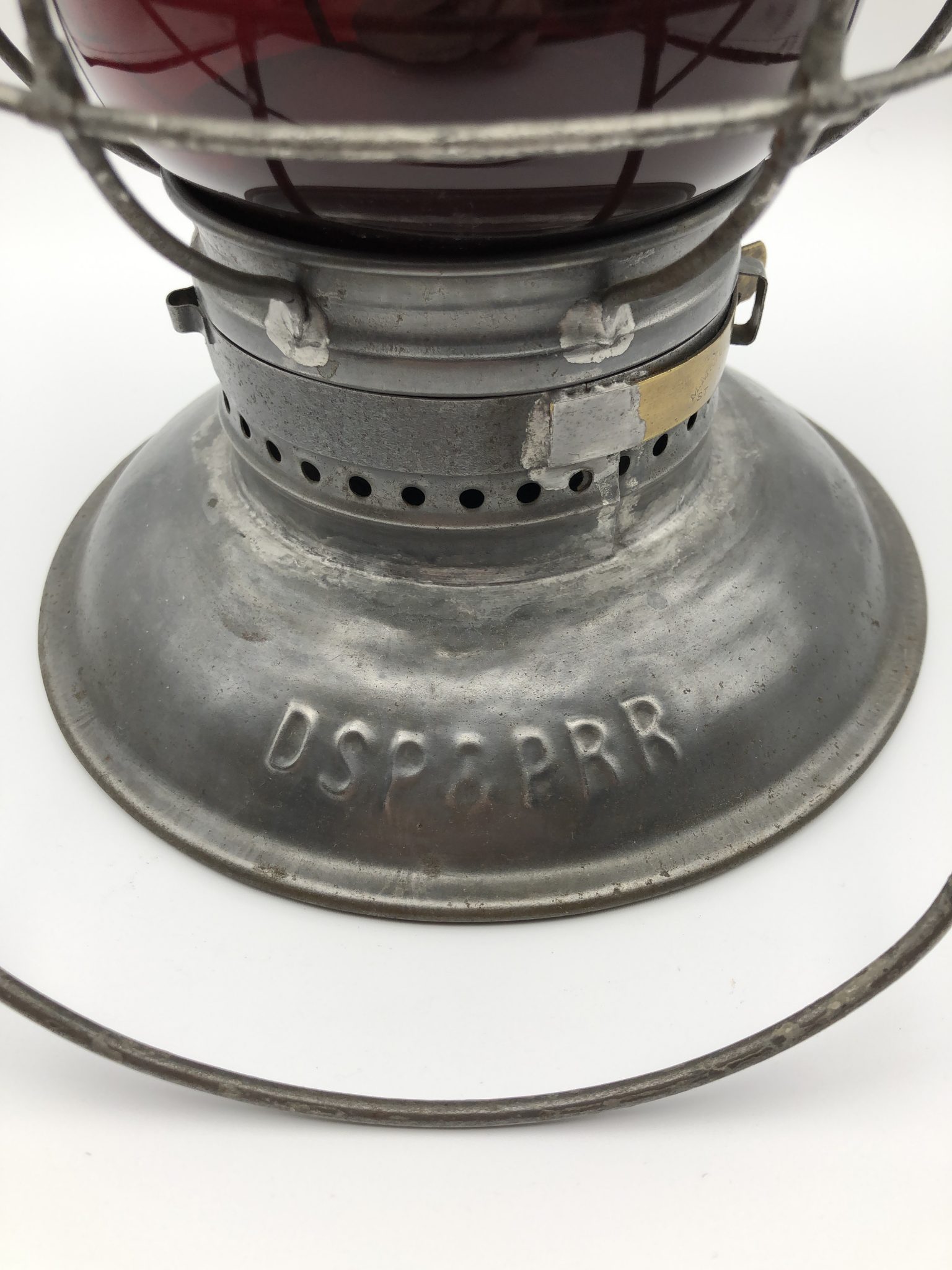 DSP&PRR Railroad Lantern