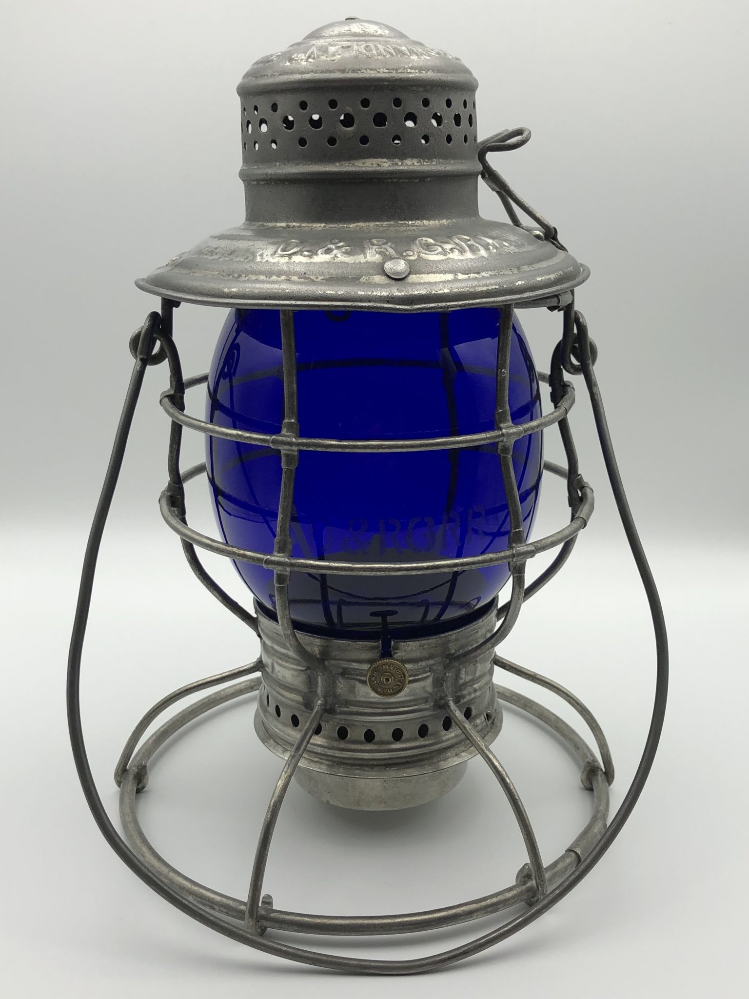 D&RGRR Railroad Lantern