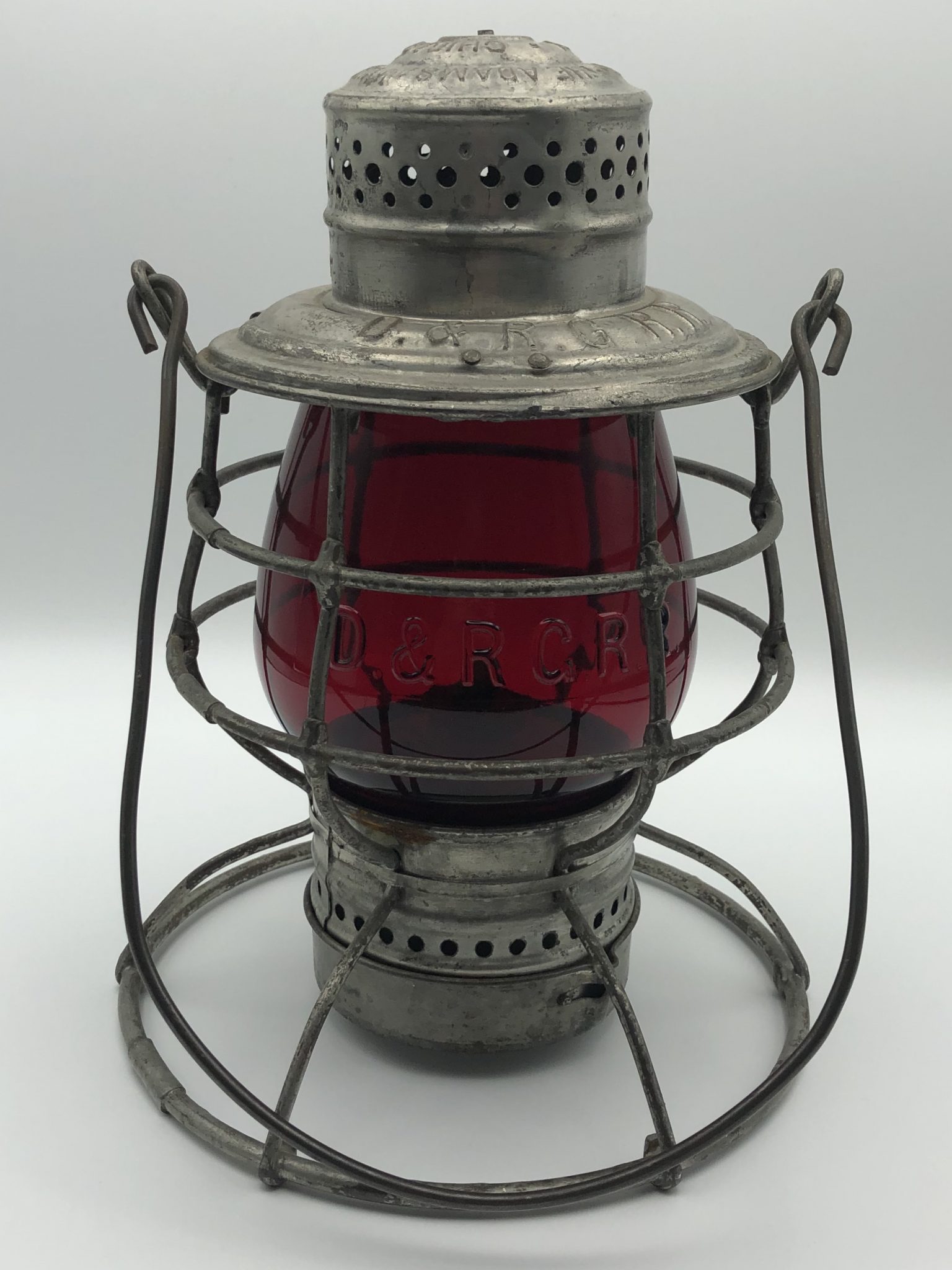 D&RGRR Railroad Lantern