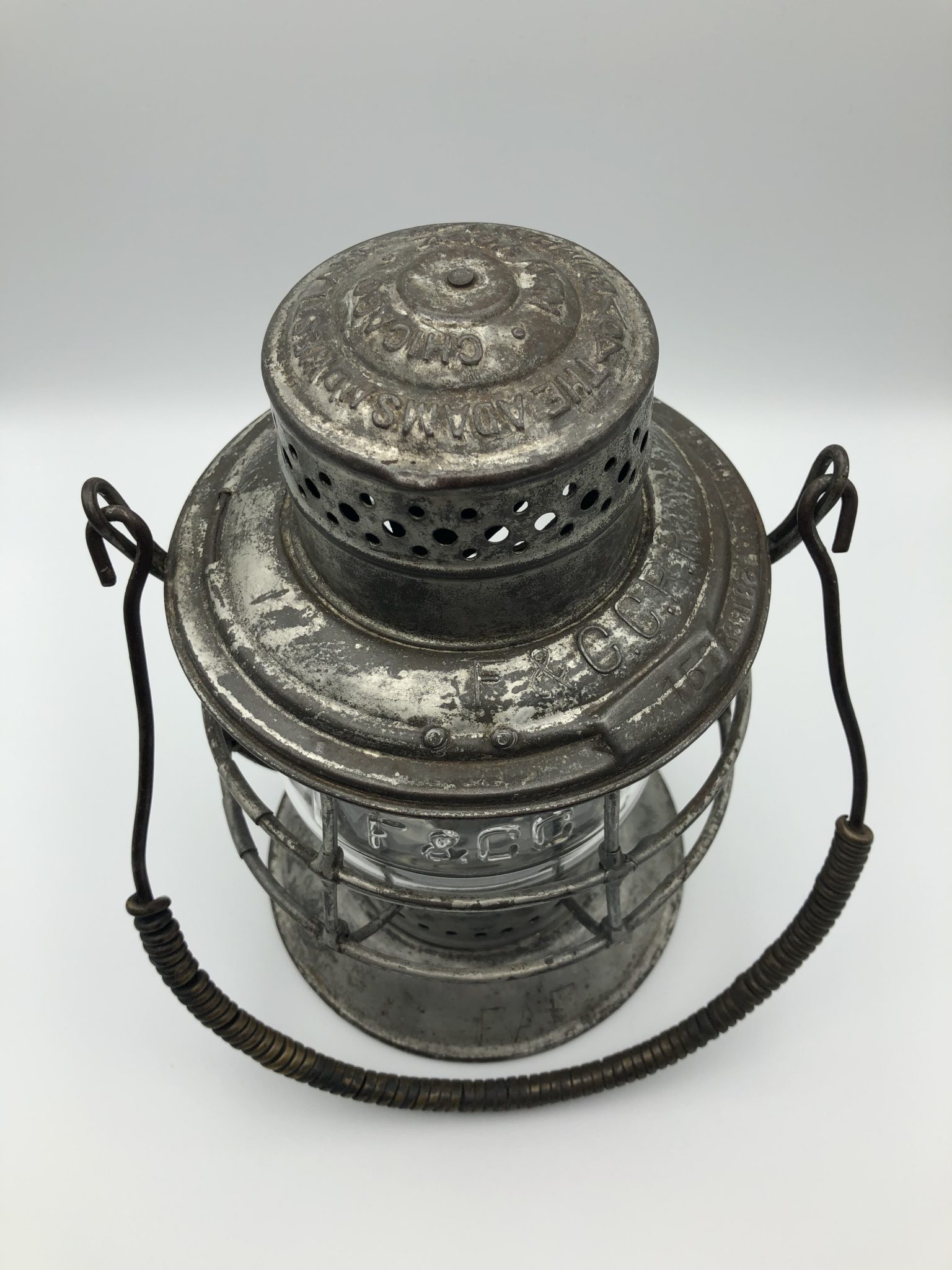 F&CCRR Railroad Lantern