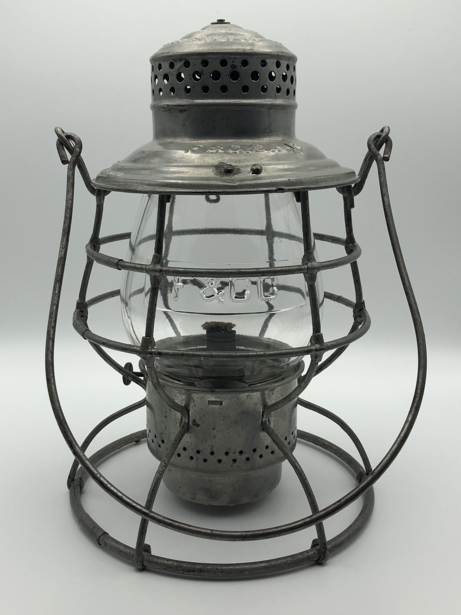 F&CCRR Railroad Lantern