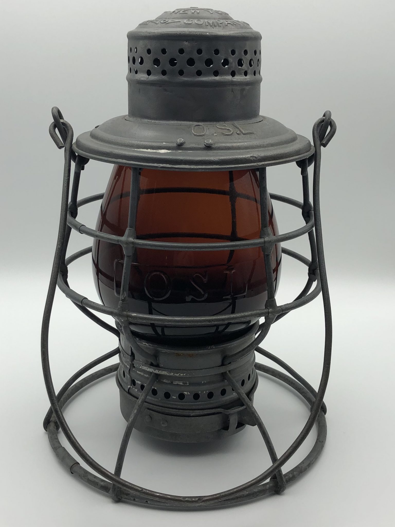 osl railroad lantern-utah-railroad antique-railroadiana
