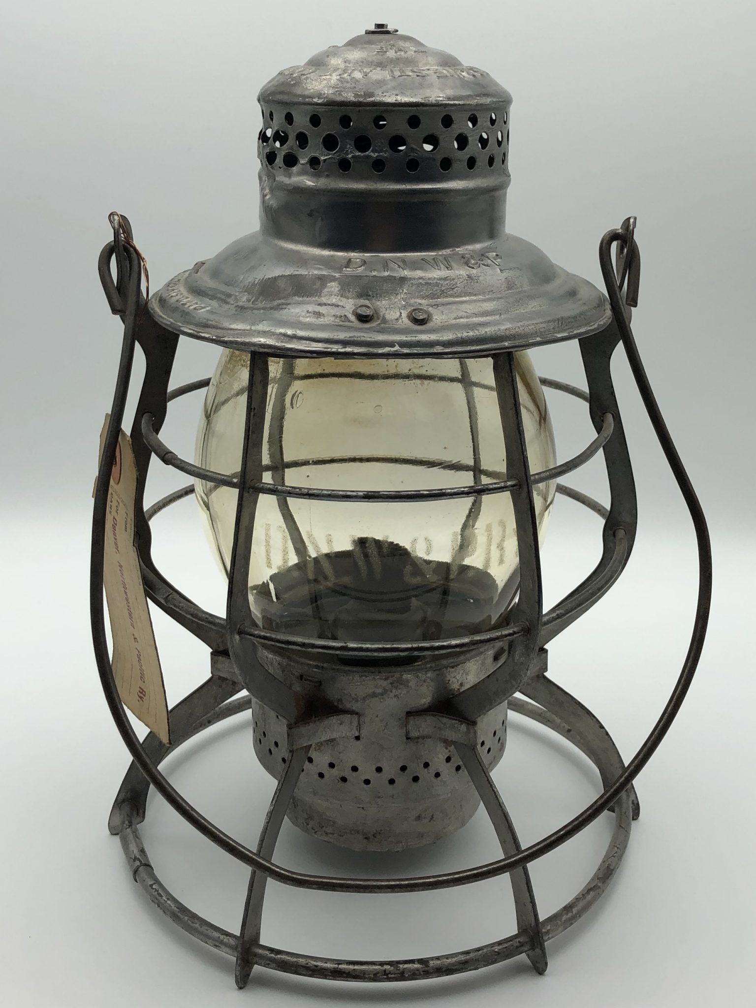DNW&P Railroad Lantern
