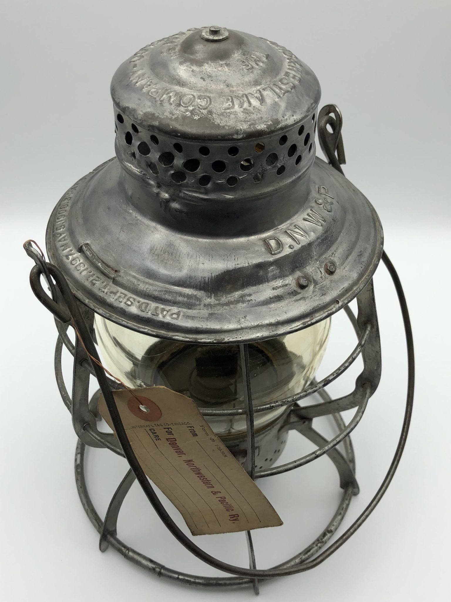 DNW&P Railroad Lantern