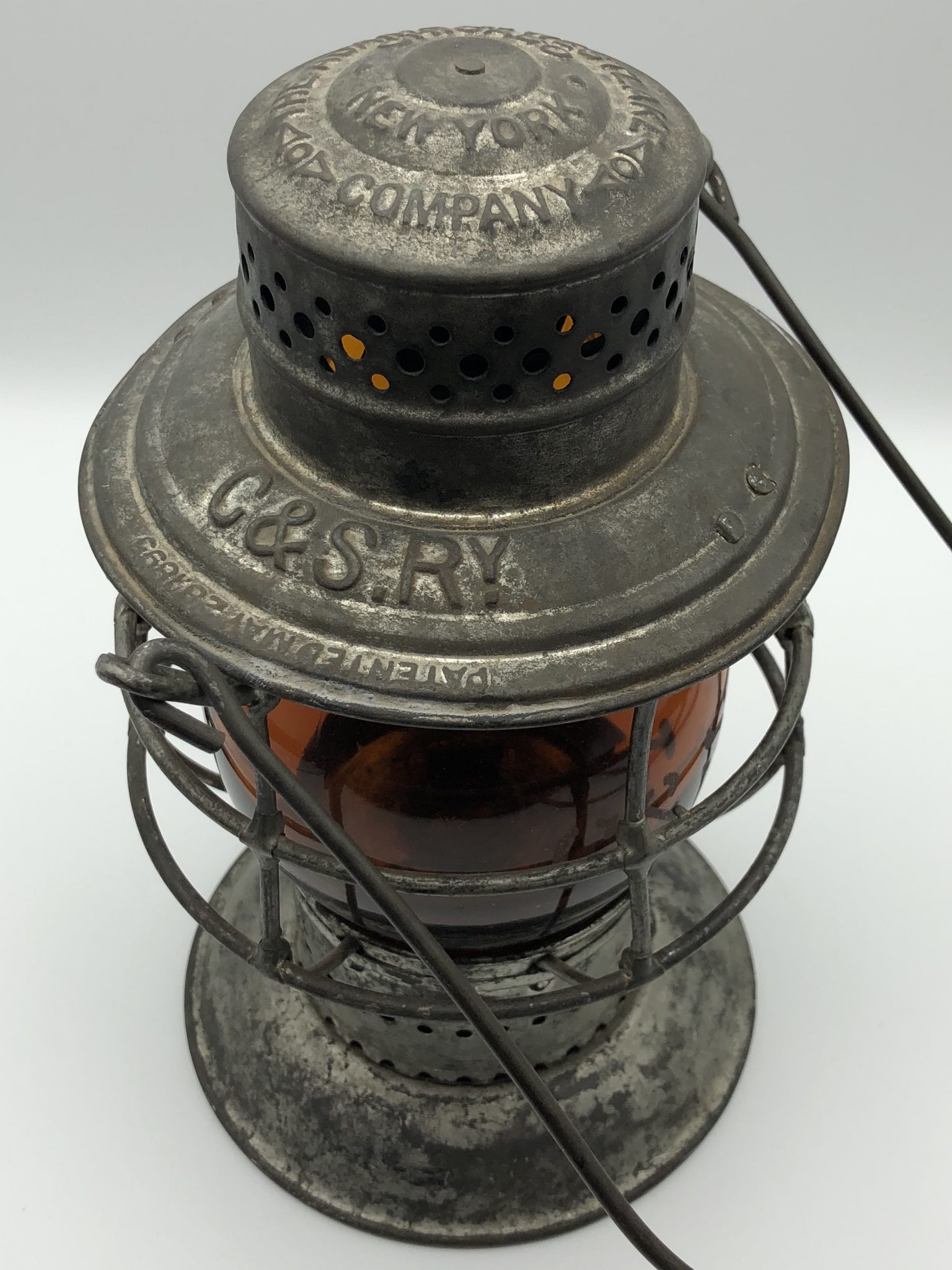 C&SRY Railroad Lantern