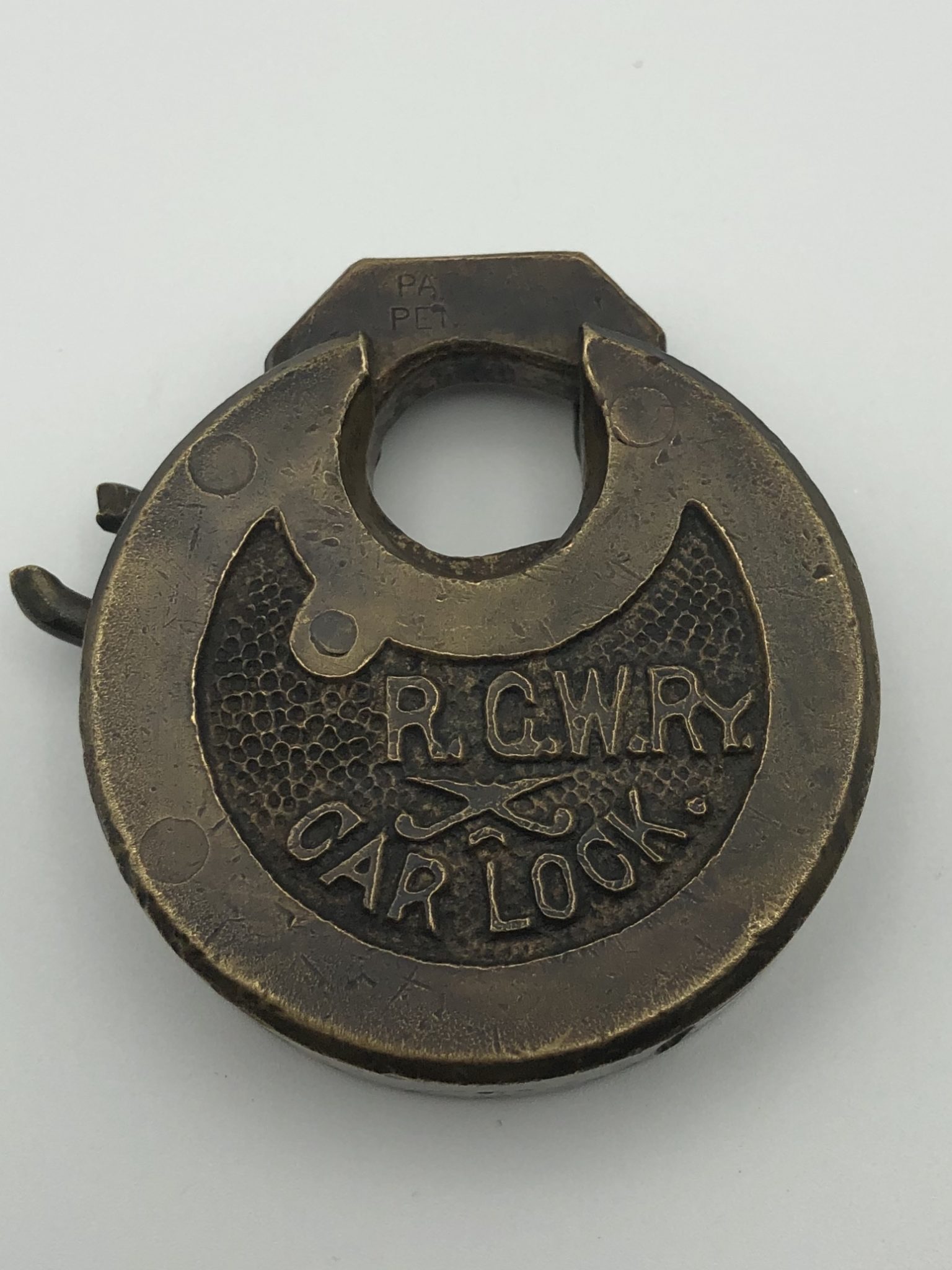 RGWRY Railroad Car Lock