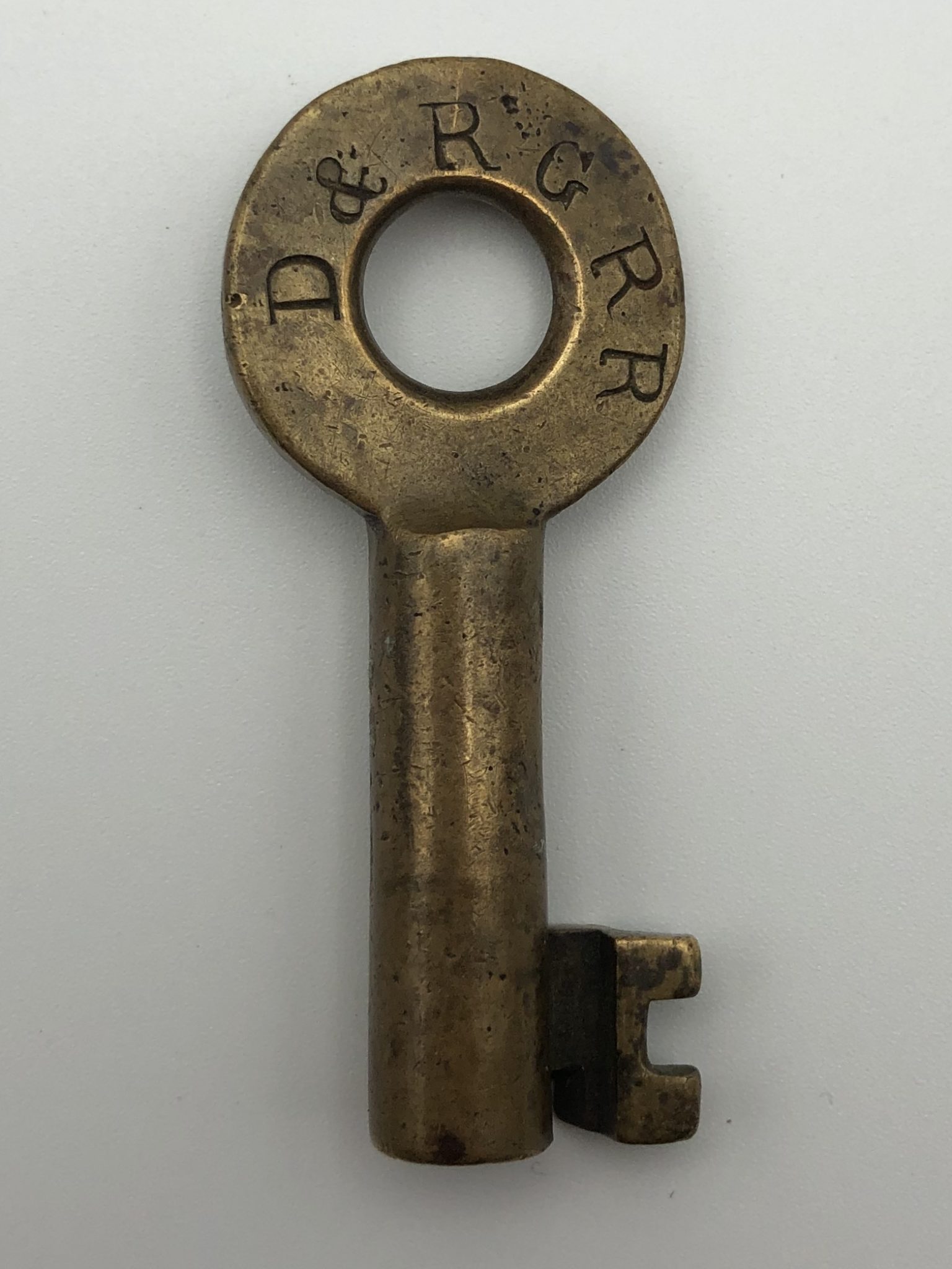 D&RGRR Railroad Switch Key