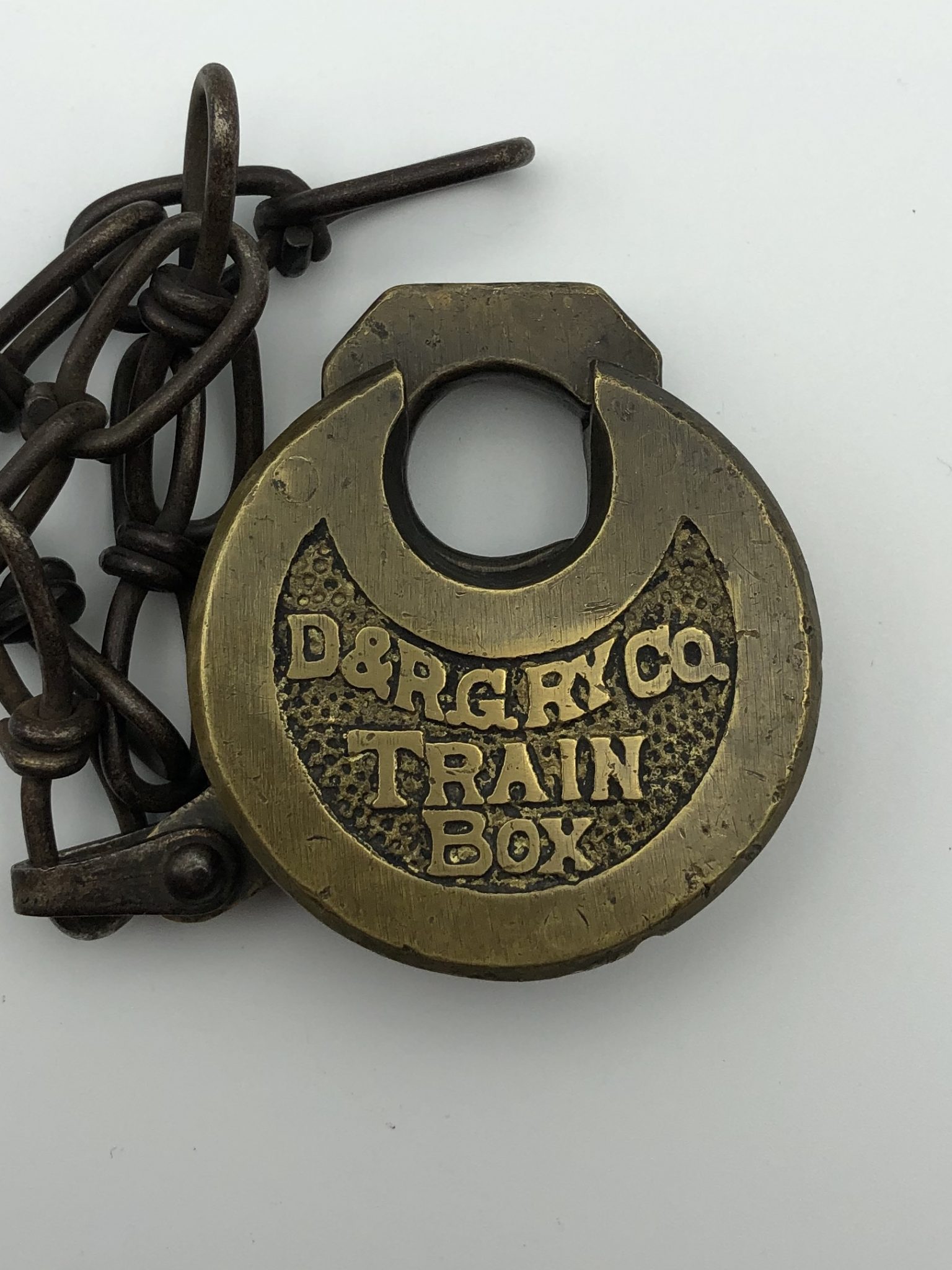 D&RGRY Train Box Lock