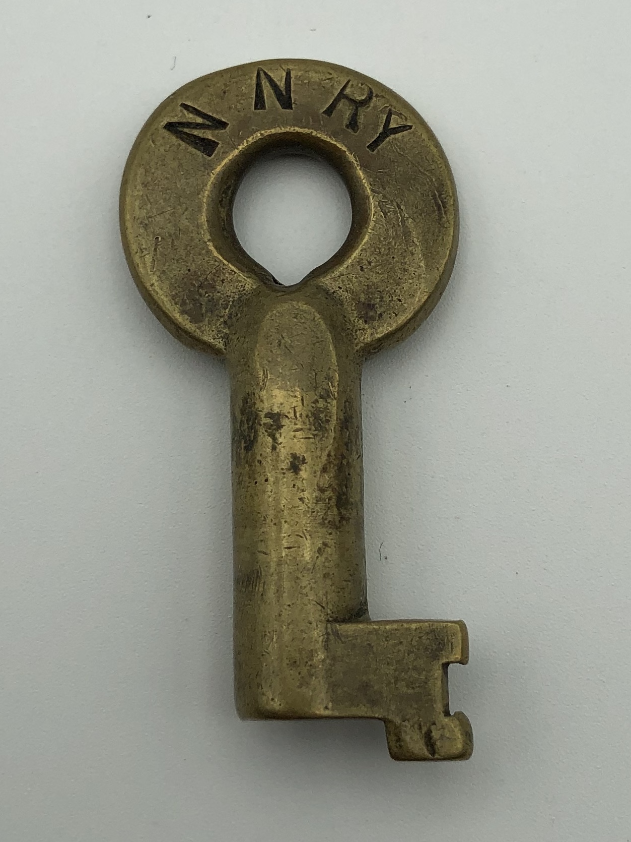 nevada northern railway switch key-railroad antique for sale-railroadiana