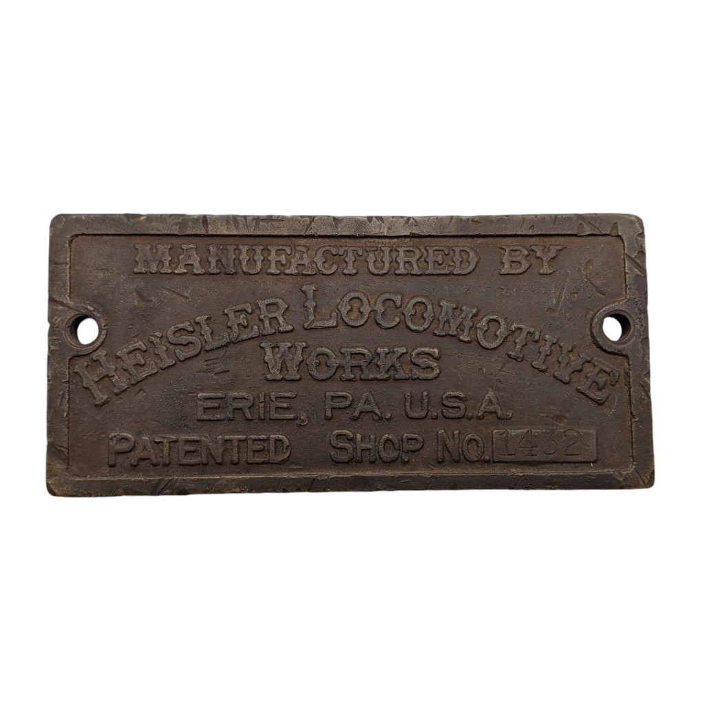 saddle mountain railway plate