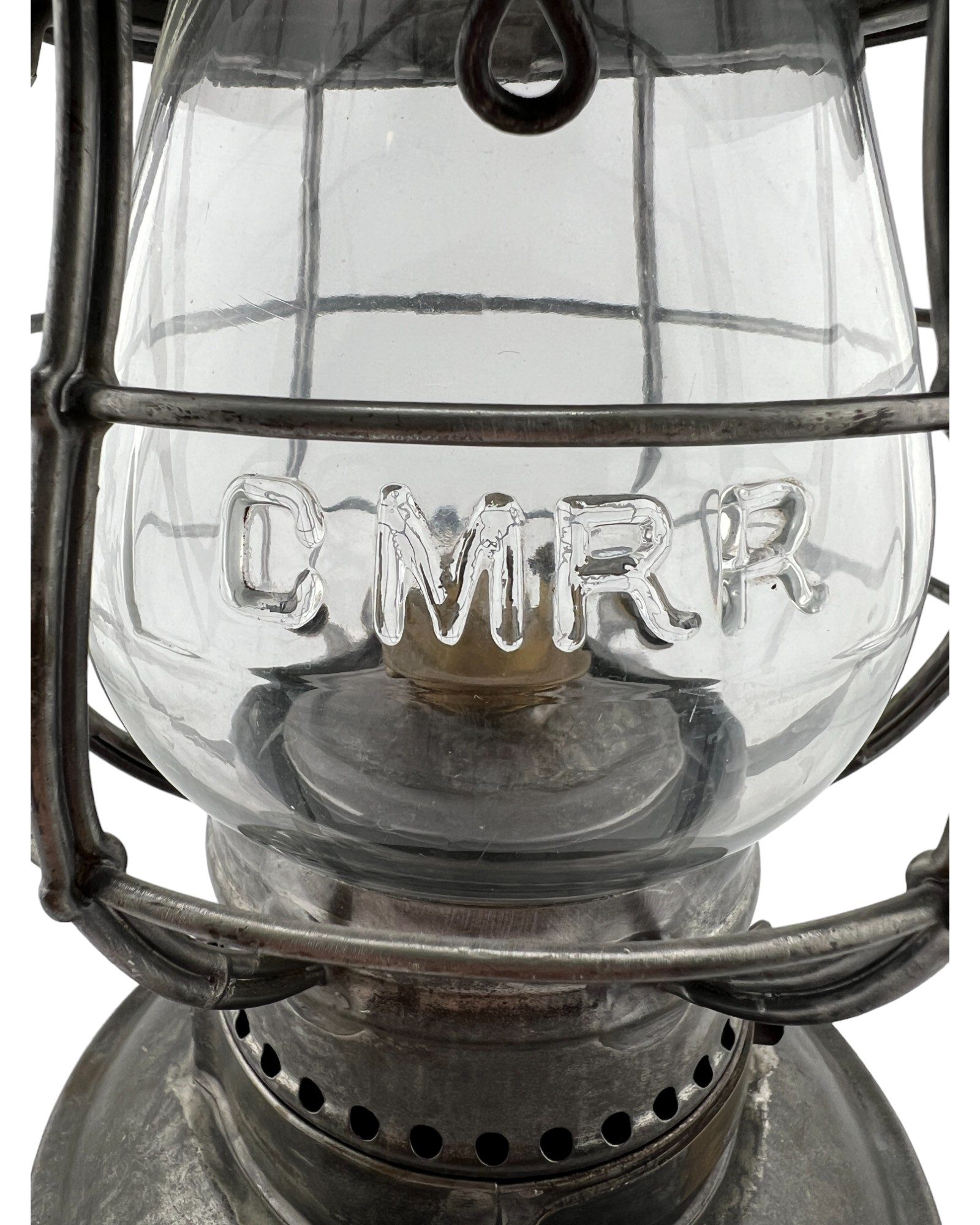 CMRR Brass Top Railroad Lantern-Railroadiana-Railroad Antique-Colorado Railroad Lanterns