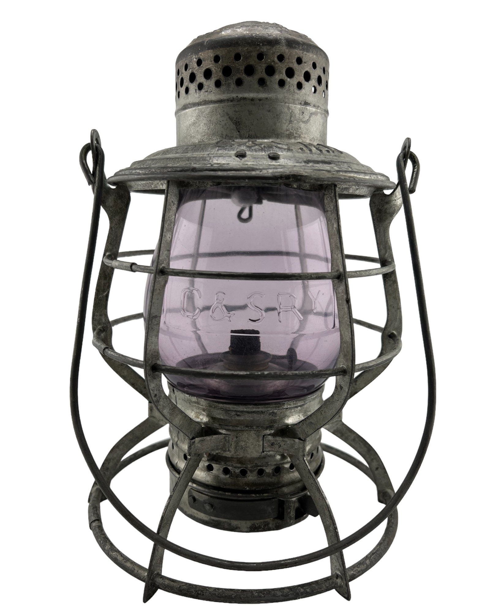 C&SRY Railroad Lantern-Colorado and Southern Railway-Railroad Antique-Railroad Lantern