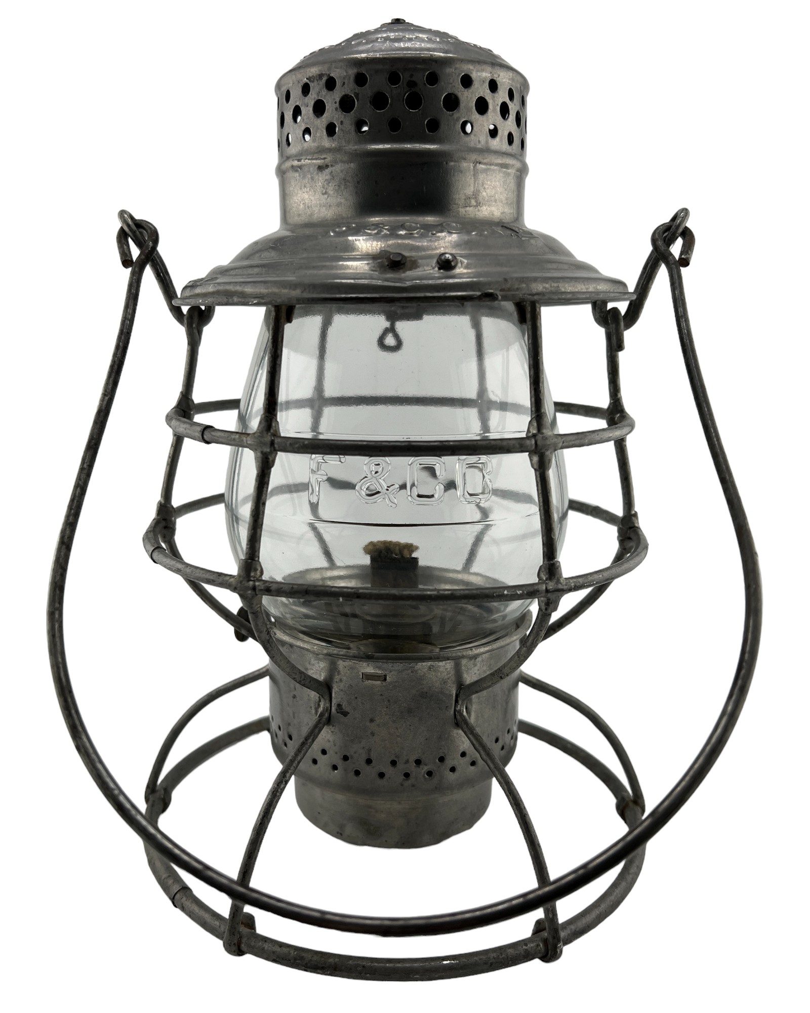 F&CCRR Lantern-Railroad Lantern-Florence and Cripple Creek Railroad-Railroad Antique