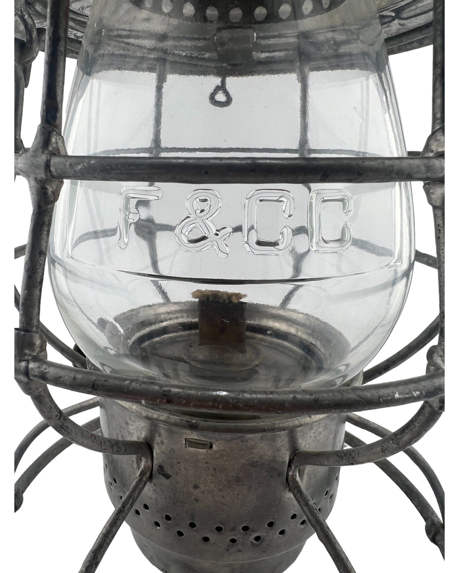 F&CCRR Lantern-Railroad Lantern-Florence and Cripple Creek Railroad-Railroad Antique