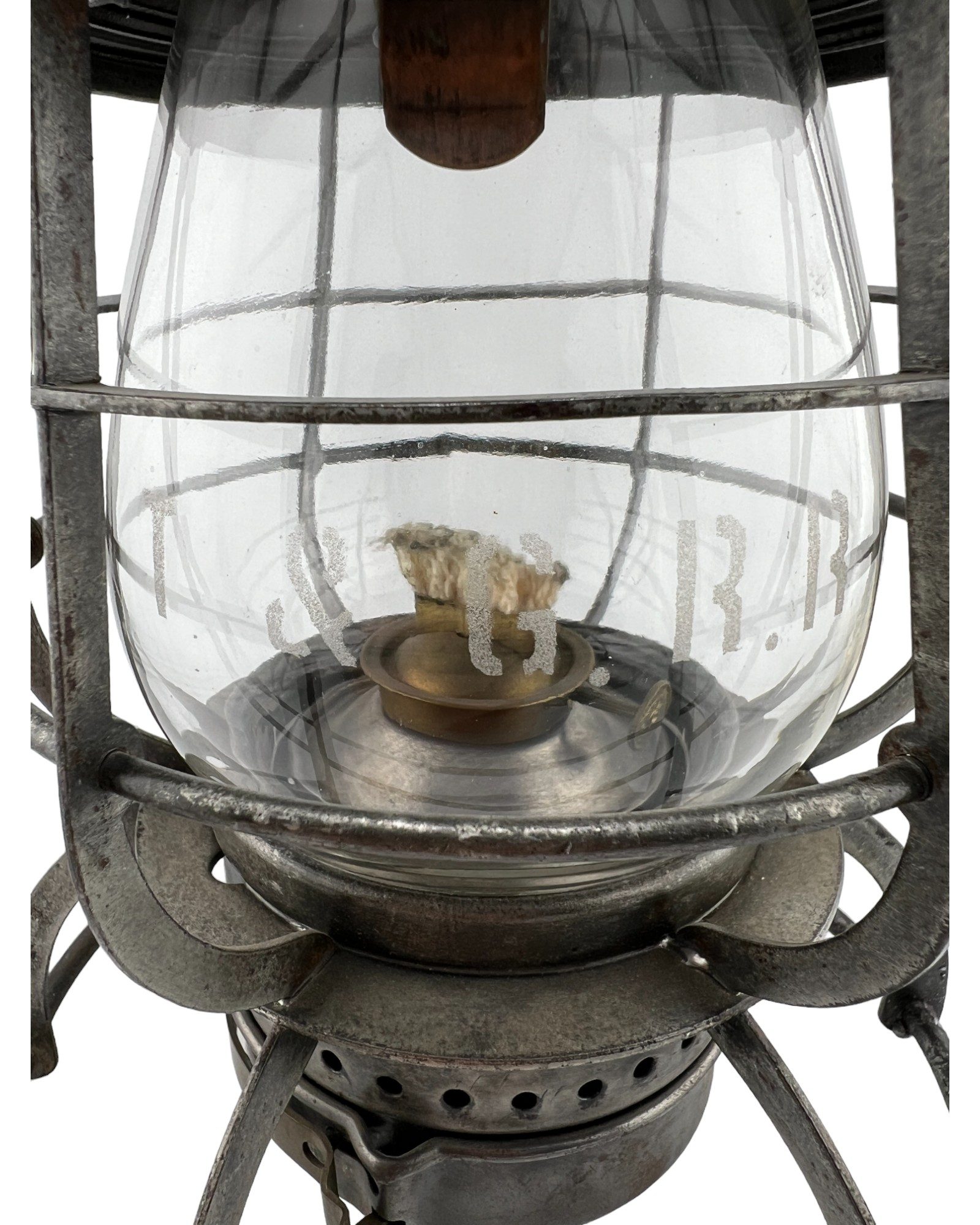 T&GRR railroad lantern-tonopah and goldfield railroad lantern-railroad antique-railroadiana-authentic railroad memorabilia-nevada railroad